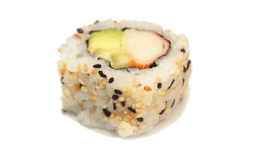 Uramaki d'alvocat i cranc'