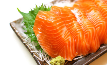 sashimi de salmó